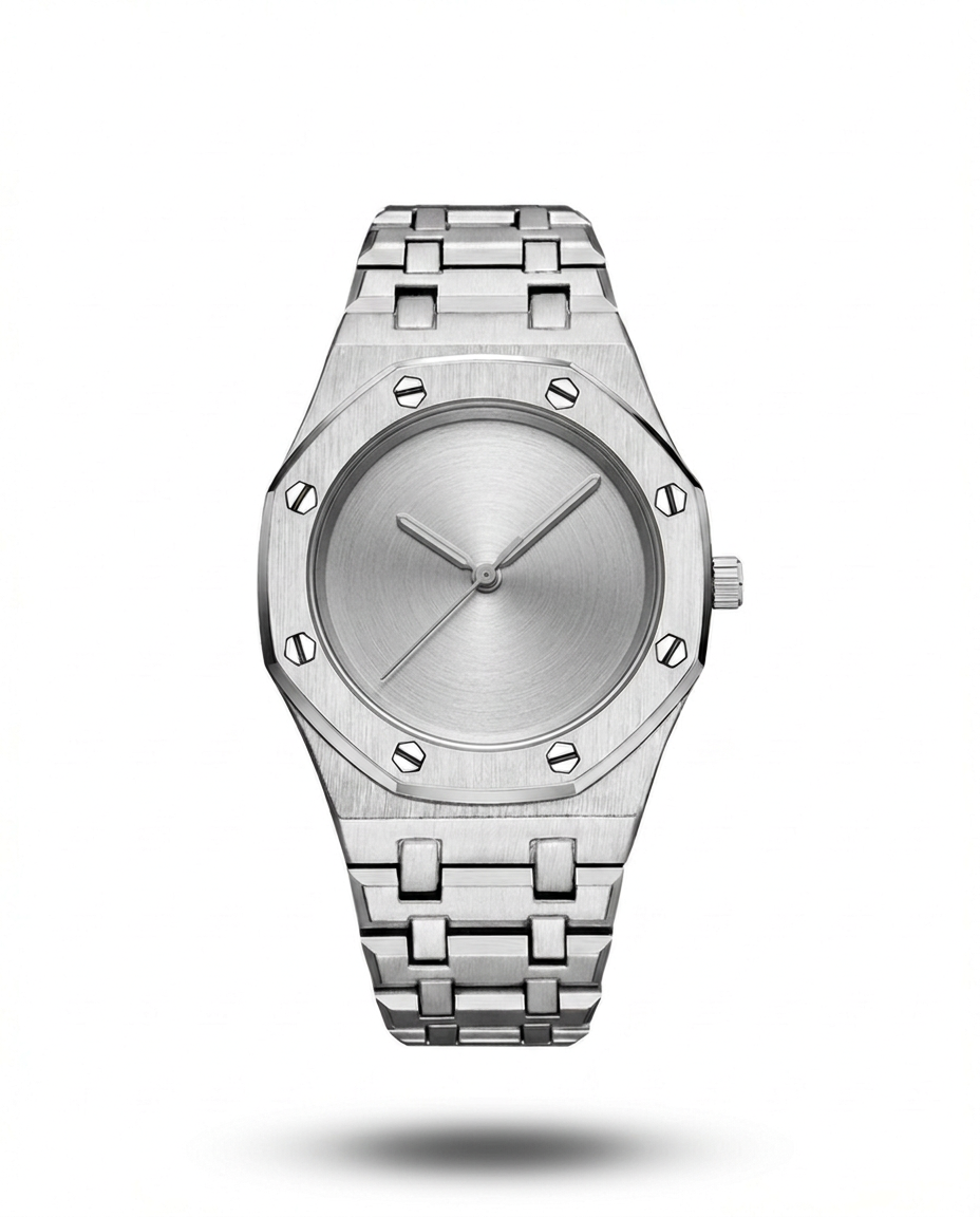 SOLACE STEEL DIAL WATCH